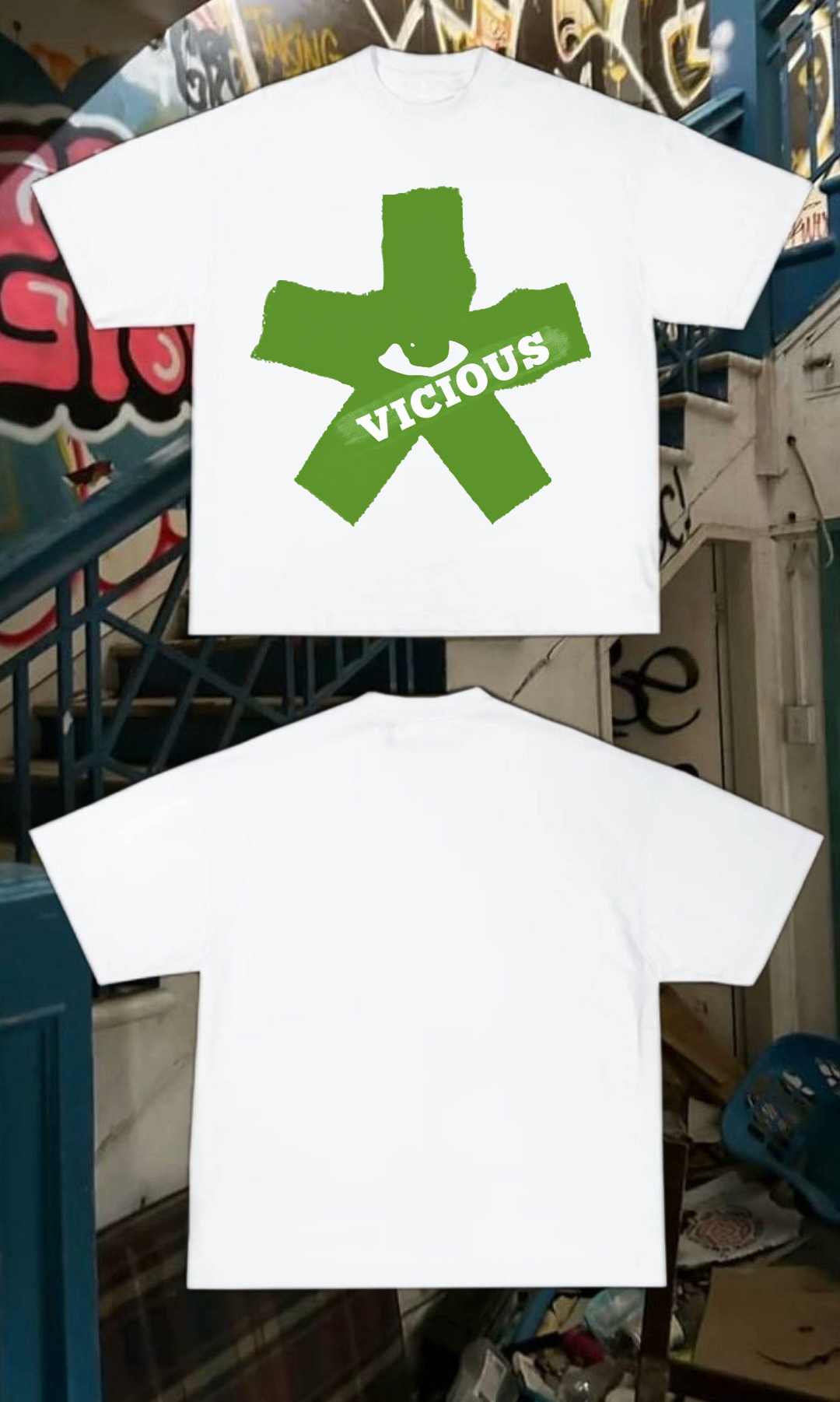 Vicious Cross Eye Tee