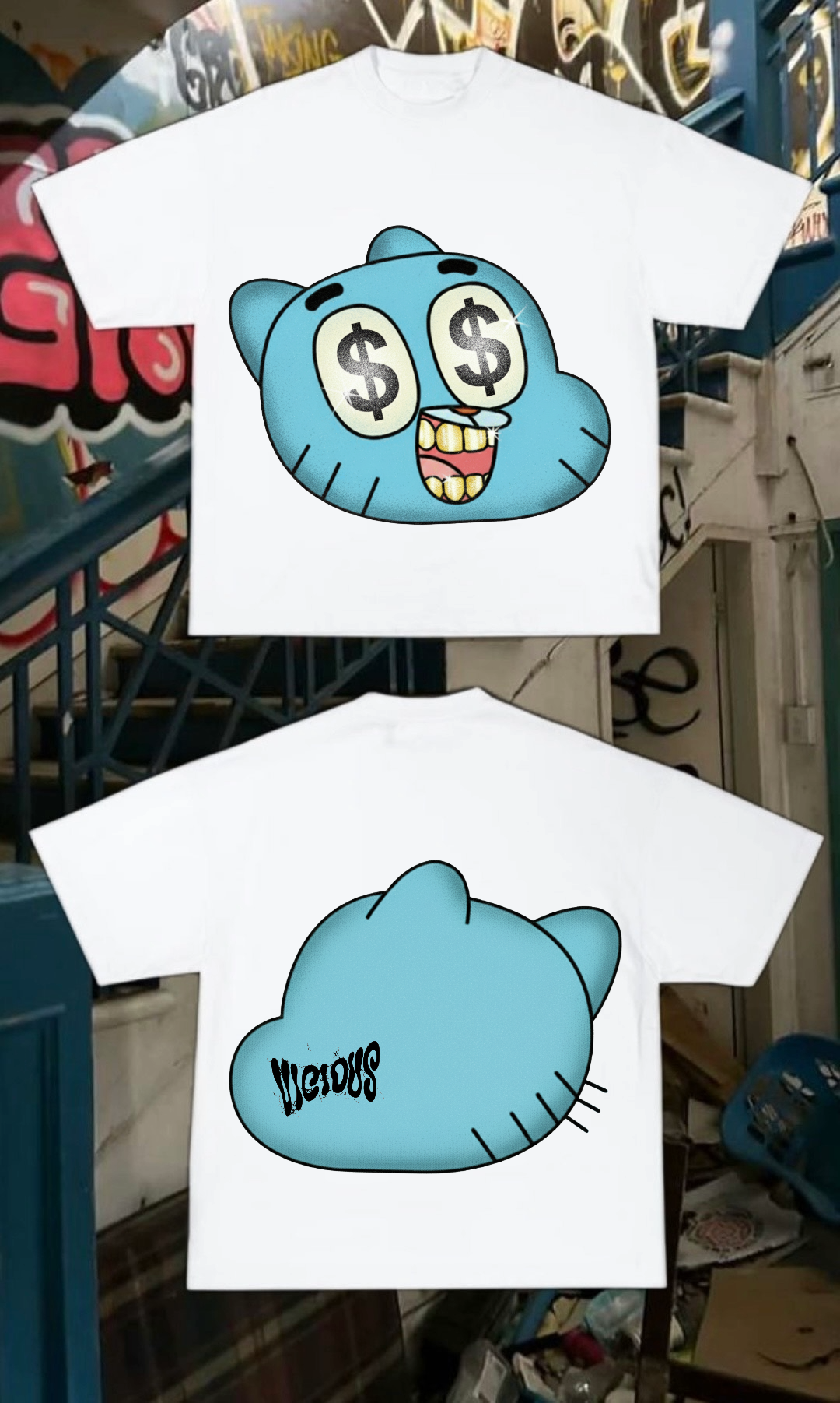 VICIOUS GUMBALL TEE