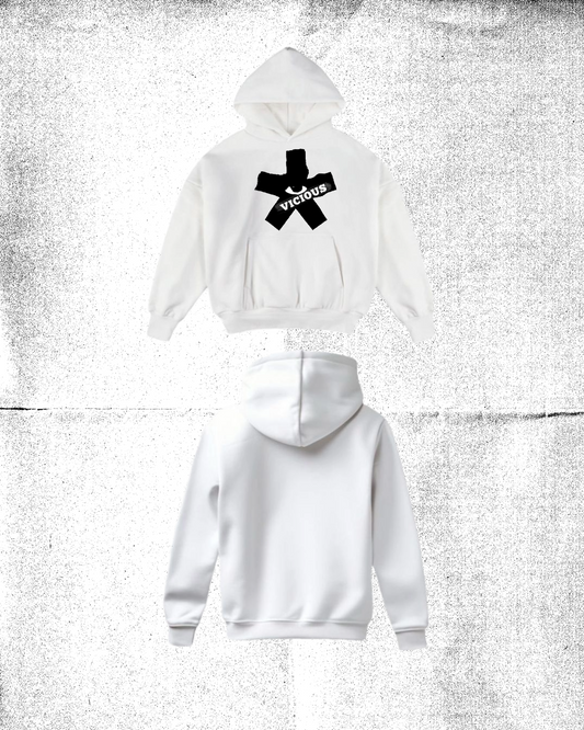 VICIOUS CROSS EYE HOODIE